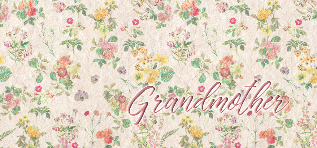 Vintage Floral Grandmother
